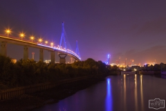 Blue Port 2012 entlang der Köhlbrandbrücke