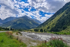 Fahrt durchs Pitztal