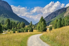 Radtour durchs Engadin bei Pontresina