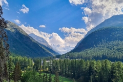 Radtour durchs Engadin bei Pontresina