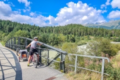 Radtour durchs Engadin