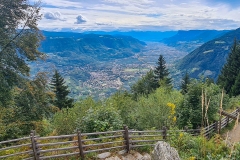 Meraner Höhenweg - toller Blick ins Tal