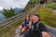 Dreamteam auf dem Meraner Höhenweg