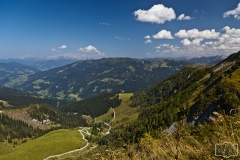 Großarltal. Wanderung zur Maurachalm, Kitzstein (Gabel) (2037m), Karseggalm und Breitenebenalm..