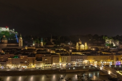 Salzburg bei Nacht