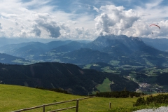 Paragliding von der Bischlingshöhe