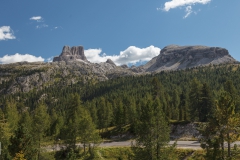 Rundfahrt in den Dolomiten