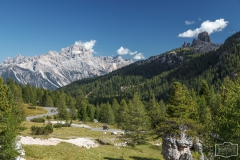 Rundfahrt in den Dolomiten