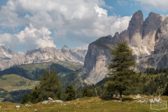 Rundfahrt durch die Dolomiten