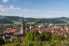 Blick auf Gengenbacher Altstadt