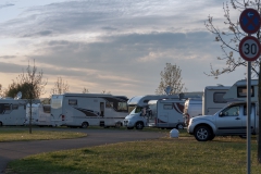 Komfort-Stellplatz auf dem Eschweger Campingplatz von Knaus