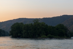 Sonnenuntergang am Mittelrhein