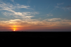 Sonnenuntergang auf Nordstrand