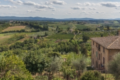 Gegend bei San Gimignano (Toskana)