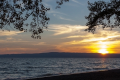 Sonnenuntergang am Lago di Bolsena (Süd-Toskana)