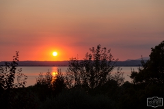 Sonnenuntergang am Gardasee