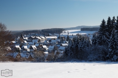 Winterlandschaft bei Braunlage im Harz