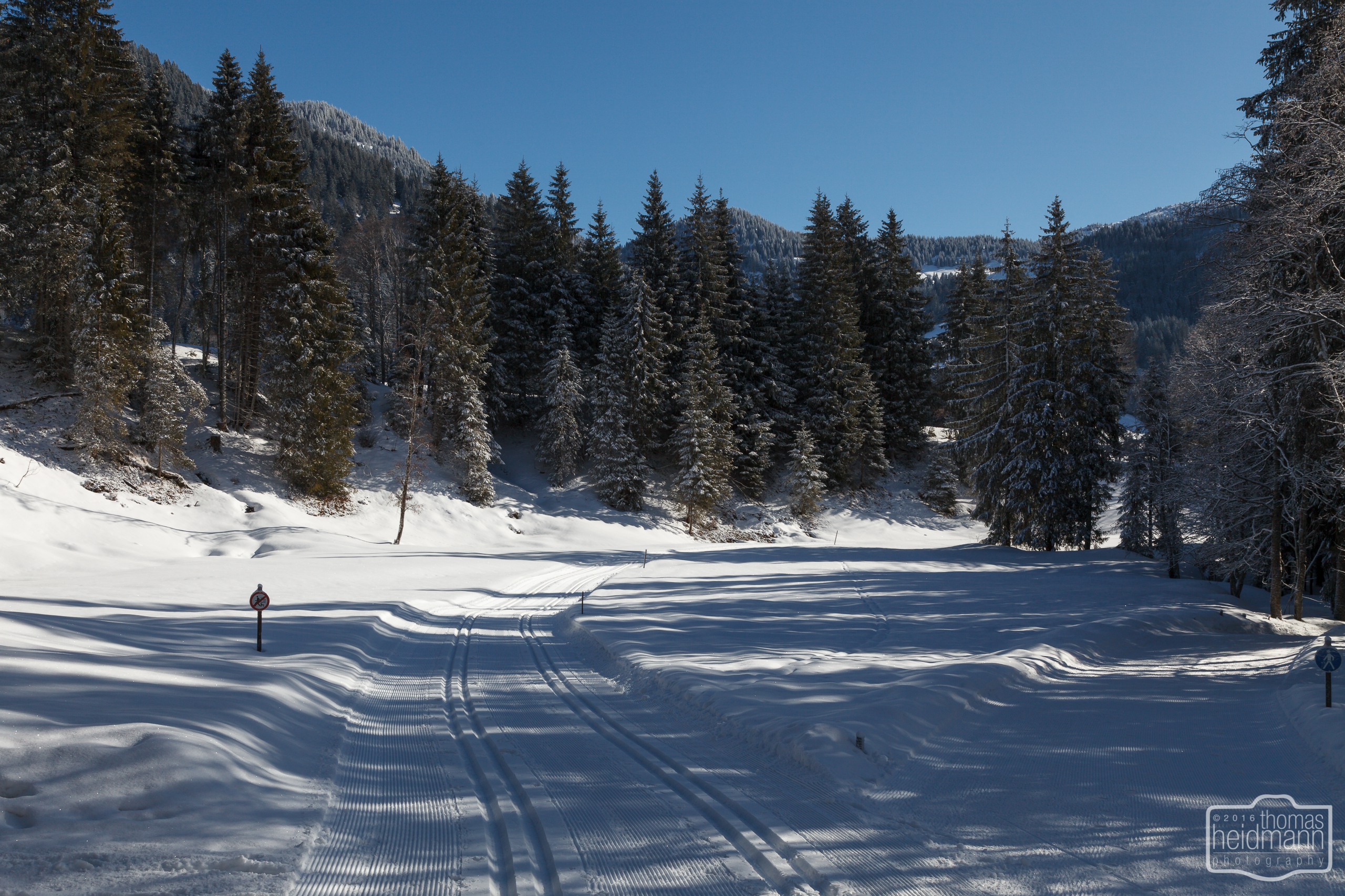 Winterwandern und Ski-Langlauf in Balderschwang