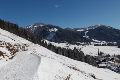 Winterlandschaft in Balderschwang im Allgäu