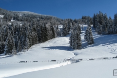 Winterlandschaft in Balderschwang im Allgäu