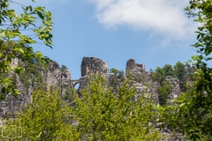 Die "Bastei" im Elbsandsteingebirge