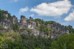 Die "Bastei" im Elbsandsteingebirge