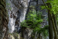 Wanderung zur Bastei im Elbsandsteingebirge