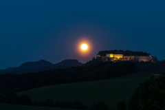 Festung Königstein zur blauen Stunde