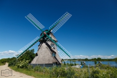 Windmühle Charlotte an der Flensburger Förde