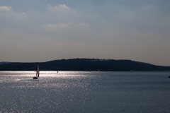 Sonnenuntergang am Brombachsee