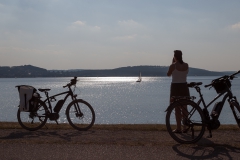 Radtour um den Brombachsee