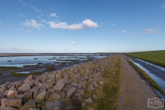 Radtour an der Nordsee zum Eidersperrwerk