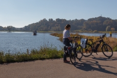 Personenfähre über die Elbe bei Hitzacker