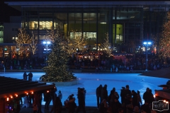 Eislauffläche Weihnachtsmarkt Autostadt