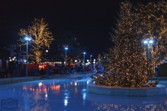 Eislauffläche Weihnachtsmarkt Autostadt