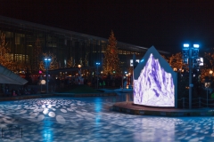 Eislauffläche Weihnachtsmarkt Autostadt