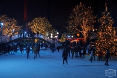 Eislaufen in der Autostadt