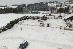 Wohnmobilstellplatz Winterberg OT Neuastenberg im Winter