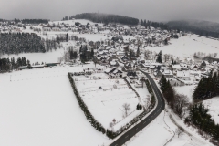 Wohnmobilstellplatz Winterberg OT Neuastenberg im Winter