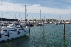 Marina von Kerteminde auf der Insel Fyn in der Nähe von Odense