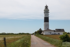 Schwarz-/Weisser Leuchtturm "Langer Christian" auf Sylt