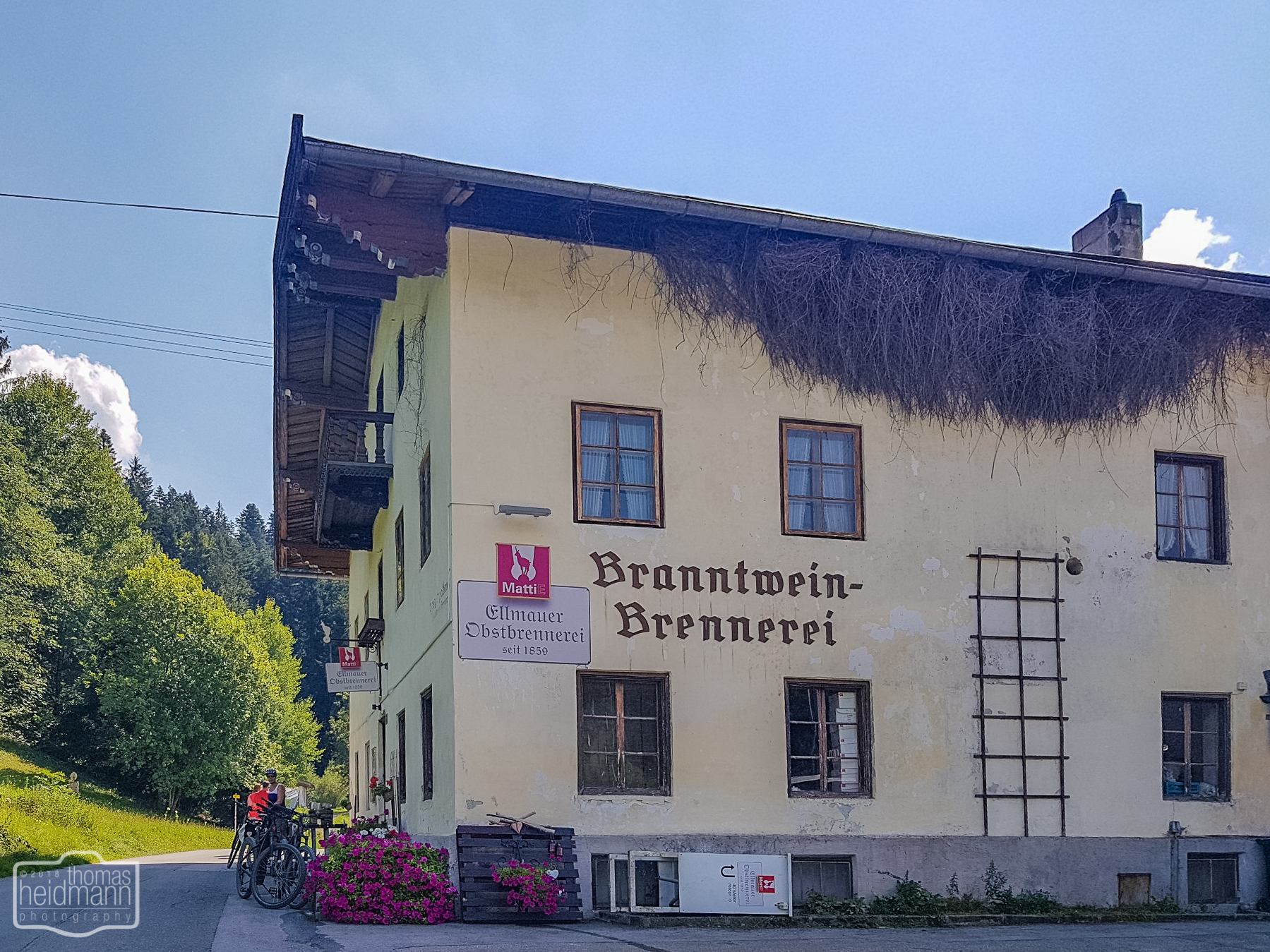 Radtour zum Bergdoktor in Söll, Ellmau und Going - Ellmauer Obstbrennerei
