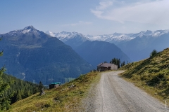 Radtour hinauf zum Wildkogel bei Neukirchen am Großvenediger in Österreich