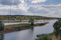 Radtour an der Elbe bei Lenzen am See