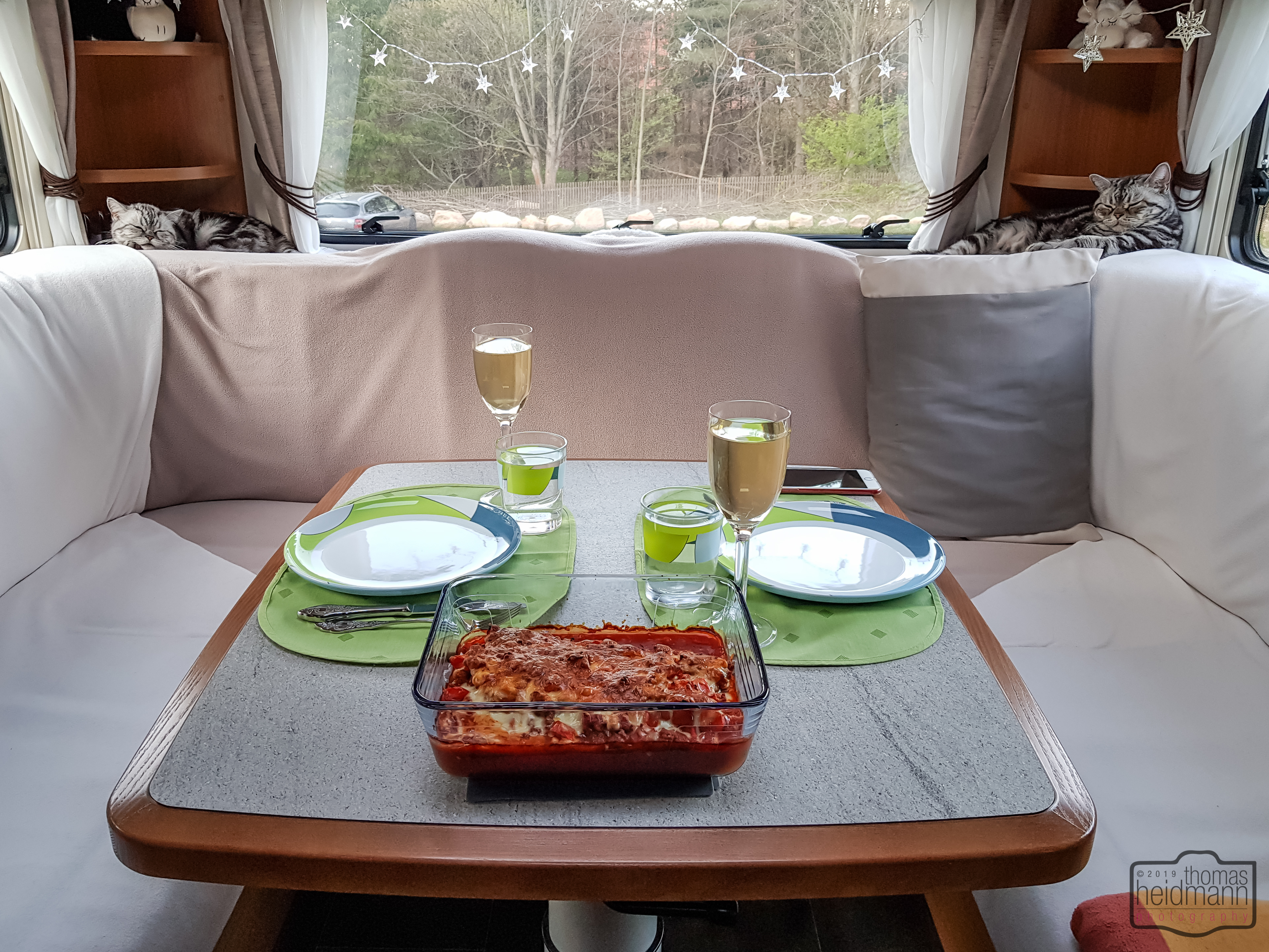 Gefüllte Zucchini aus dem Gas-Backofen