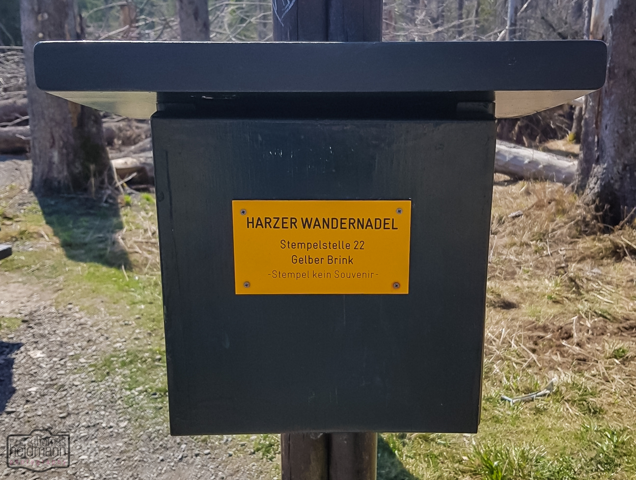 Harzer Wandernadel Nr. 22 Gelber Brink