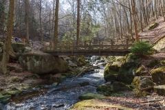 Wanderbrücke über die Ilse