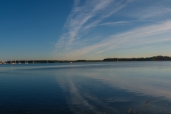 Sonnenuntergang in Maasholm