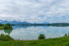 Radtour durchs Allgäu nach Füssen - Allgäuer Alpenpanorama