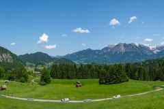 Wanderung durch die Breitachklamm - Alpenpanorama